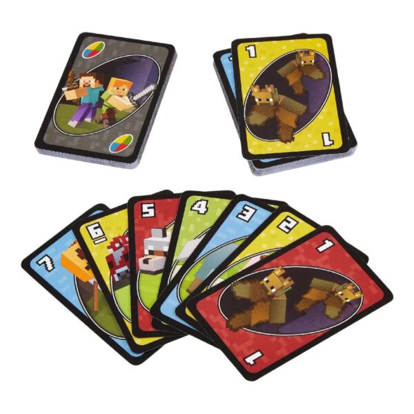 Mattel UNO Minecraft - Afbeelding 2