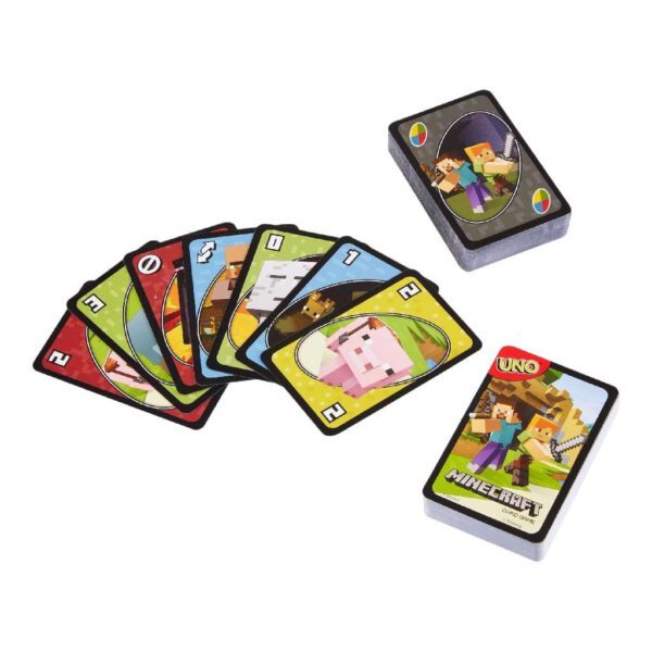 Mattel UNO Minecraft - Afbeelding 4
