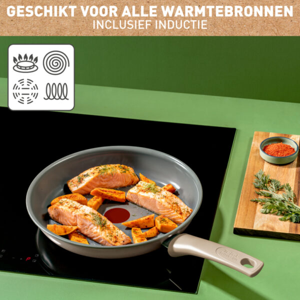 Tefal C43004 Revive Keramische Koekenpan 24 cm - Afbeelding 3
