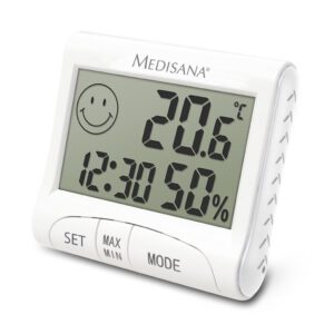 Medisana HG 100 Digitale Thermo-Hygrometer Wit