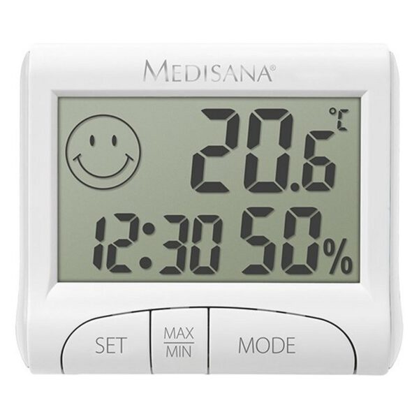 Medisana HG 100 Digitale Thermo-Hygrometer Wit - Afbeelding 2