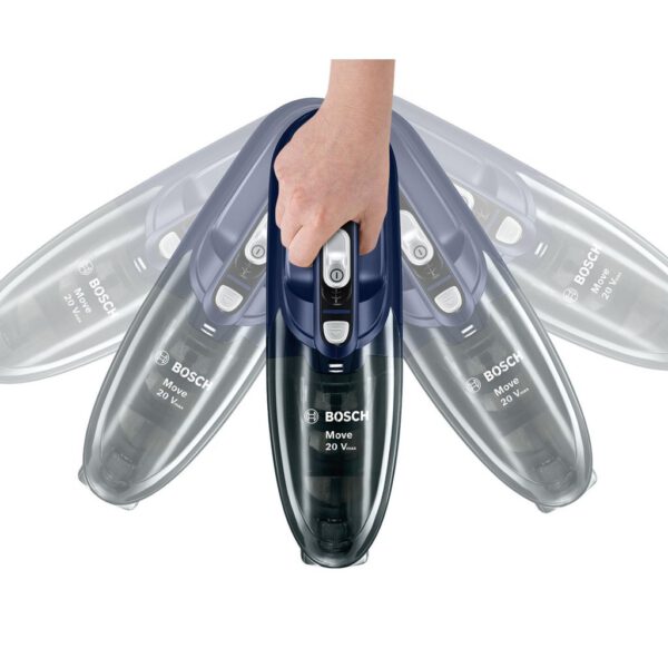Bosch BHN20L Move Accu Handstofzuiger Blauw/Zwart - Afbeelding 4