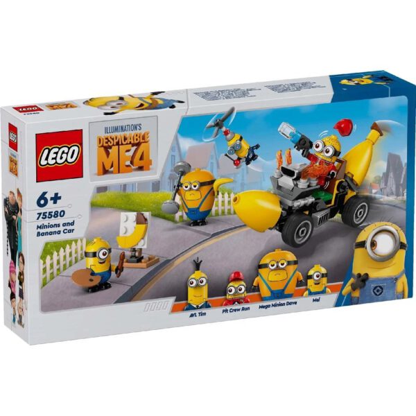 Lego Minions 75580 Minions en Bananenauto - Afbeelding 3