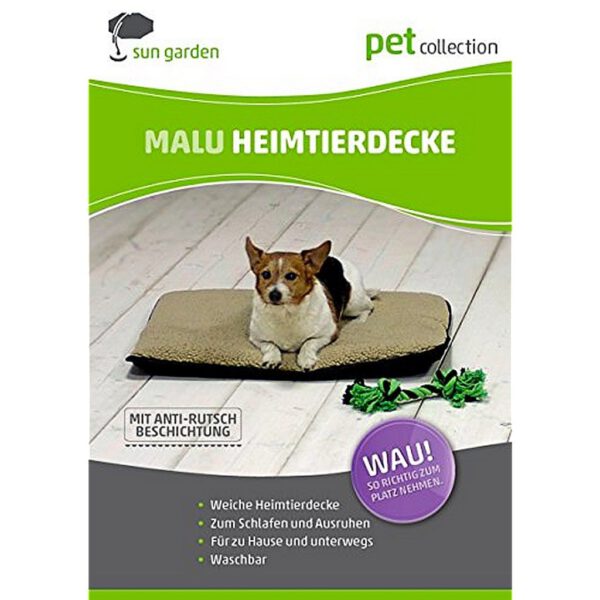 Sun Garden Malu Hondenkleed 120x80x5cm Grijs - Afbeelding 3