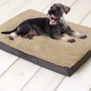 Sun Garden Buddy Orthopedisch Hondenkussen 79x60x8cm Beige/Donkerbruin