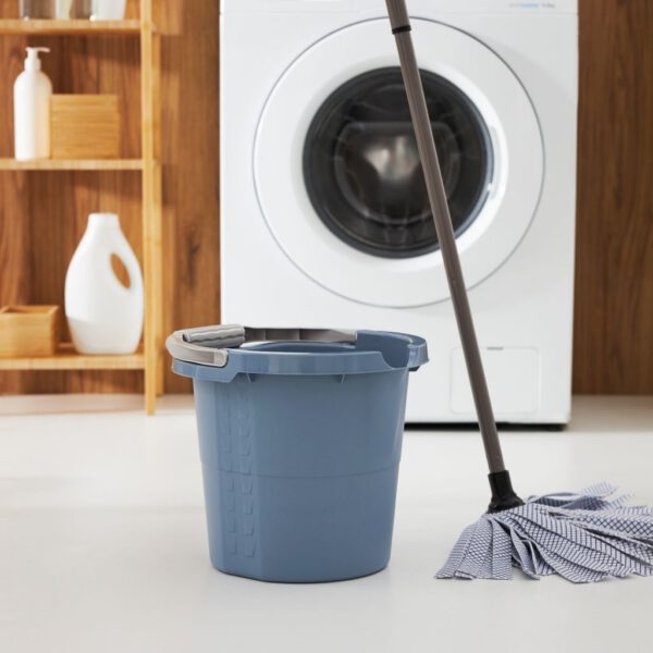 Rotho Daily Emmer met Schaalverdeling 10L Horizon Blauw - Afbeelding 2