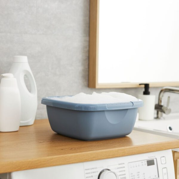 Rotho Daily Afwasteil 29x29x12 cm 5L Horizon Blauw - Afbeelding 2