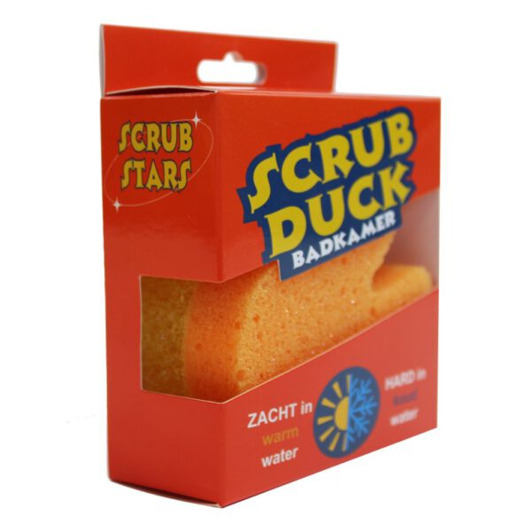 Scrub Duck Spons voor Badkamer - Afbeelding 2