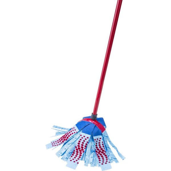 Vileda Supermocio 3Action Mop Rood/Blauw - Afbeelding 3