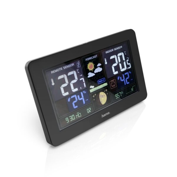 Hama Weerstation Premium Met Led-kleurendisplay En USB-oplaadfunctie - Afbeelding 2