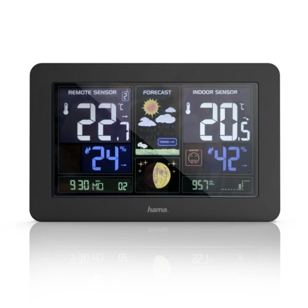 Hama Weerstation Premium Met Led-kleurendisplay En USB-oplaadfunctie - Afbeelding 3