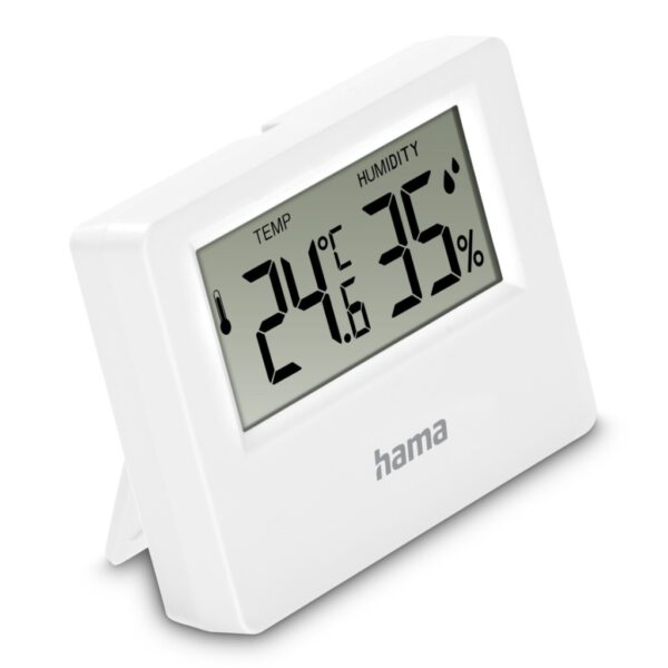 Hama Thermometer + Hygrometer voor Binnen en Buiten Wit - Afbeelding 2