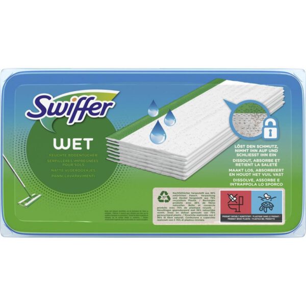 Swiffer Wet Vloerwisser Doekjes Citrus Fresh 24 Stuks - Afbeelding 2