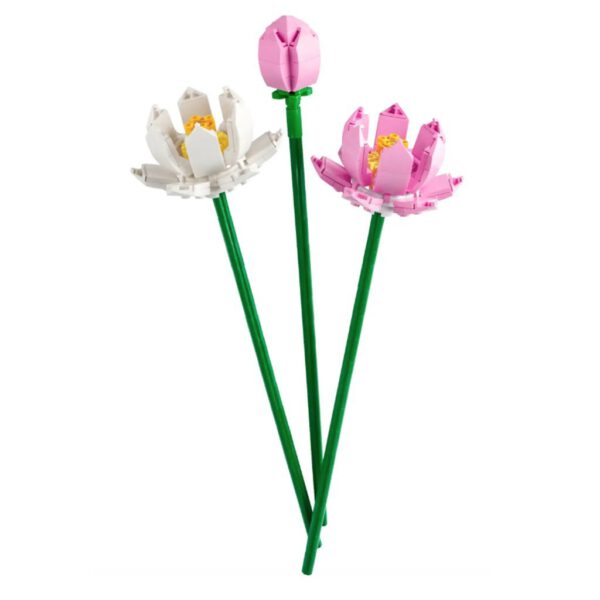 Lego Icons 40647 Botanical Flowers Lotus Flowers - Afbeelding 2