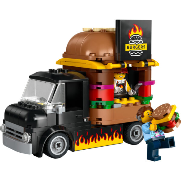 Lego City 60404 Hamburgertruck - Afbeelding 2