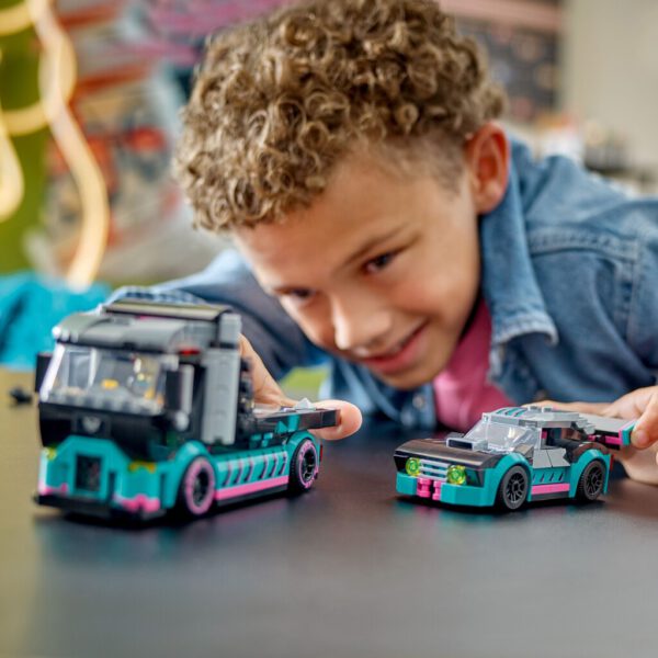 Lego City 60406 Raceauto en Transporttruck - Afbeelding 4