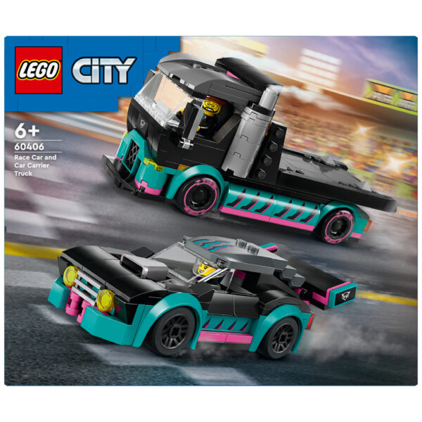 Lego City 60406 Raceauto en Transporttruck - Afbeelding 5