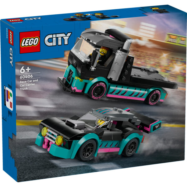 Lego City 60406 Raceauto en Transporttruck - Afbeelding 6