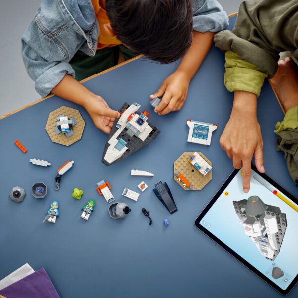 Lego City 60429 Space Ruimteschip en Ontdekking van Asteroïde - Afbeelding 3