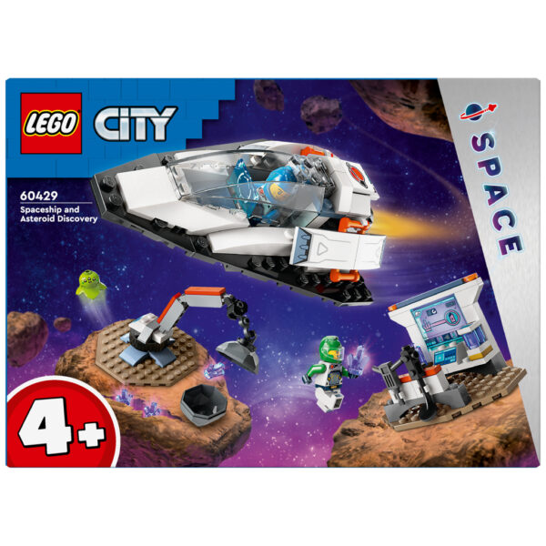 Lego City 60429 Space Ruimteschip en Ontdekking van Asteroïde - Afbeelding 5