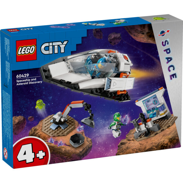 Lego City 60429 Space Ruimteschip en Ontdekking van Asteroïde - Afbeelding 6