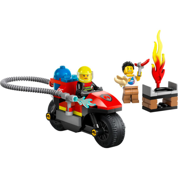 Lego City 60410 Brandweermotor - Afbeelding 2