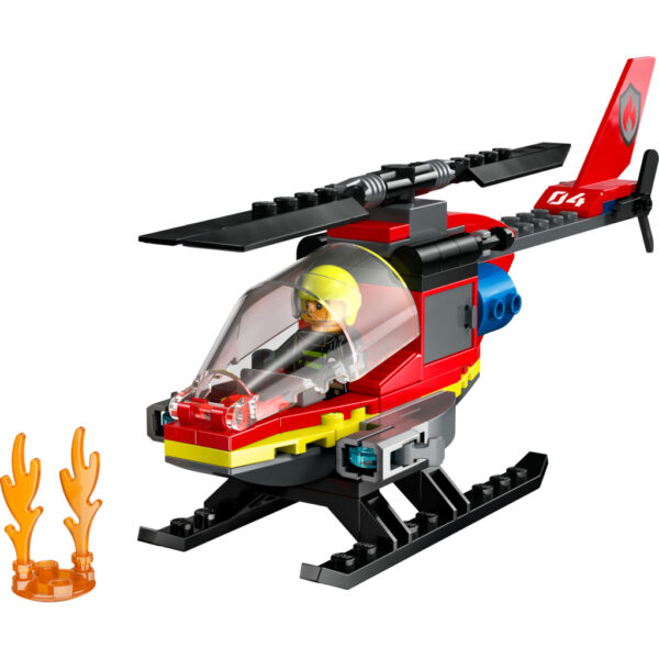 Lego 60411 Brandweerhelikopter - Afbeelding 2