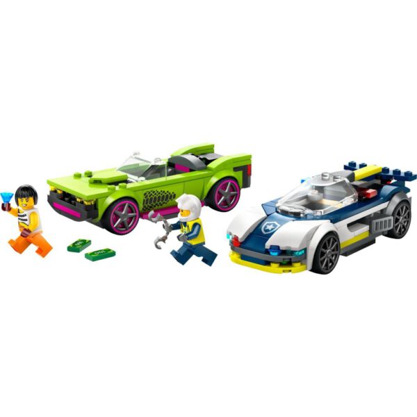 Lego City 60415 Politiewagen en Snelle Achtervolging - Afbeelding 2