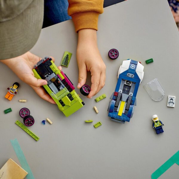 Lego City 60415 Politiewagen en Snelle Achtervolging - Afbeelding 3
