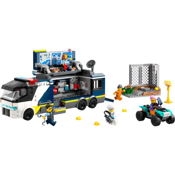 Lego City 60418 Politielaboratorium in Truck - Afbeelding 2