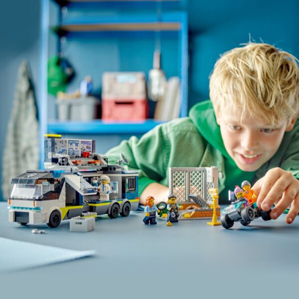 Lego City 60418 Politielaboratorium in Truck - Afbeelding 4