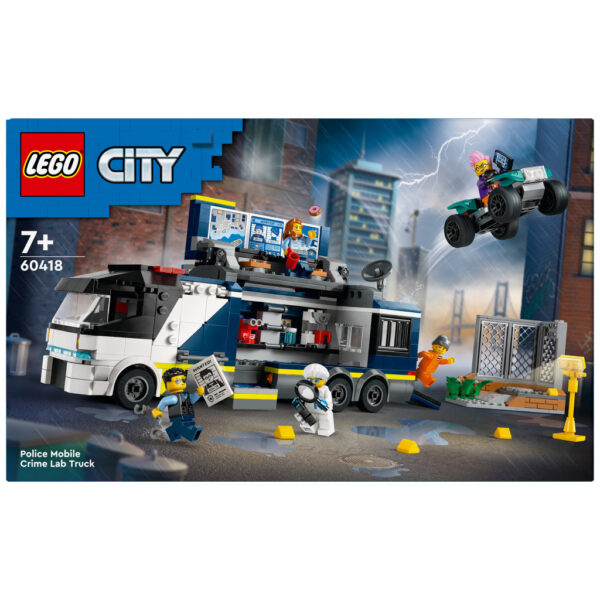 Lego City 60418 Politielaboratorium in Truck - Afbeelding 5