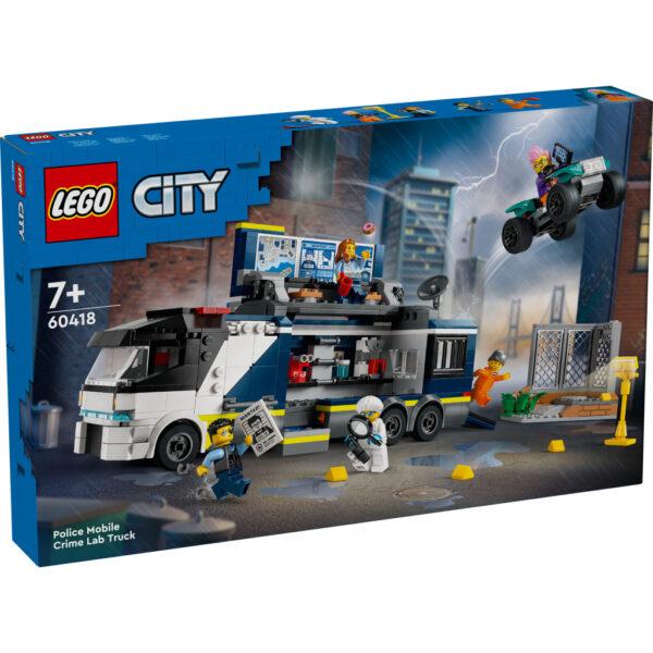 Lego City 60418 Politielaboratorium in Truck - Afbeelding 6