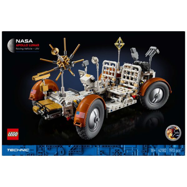 Lego Technic 42182 NASA Apollo Maanwagen – LRV - Afbeelding 5