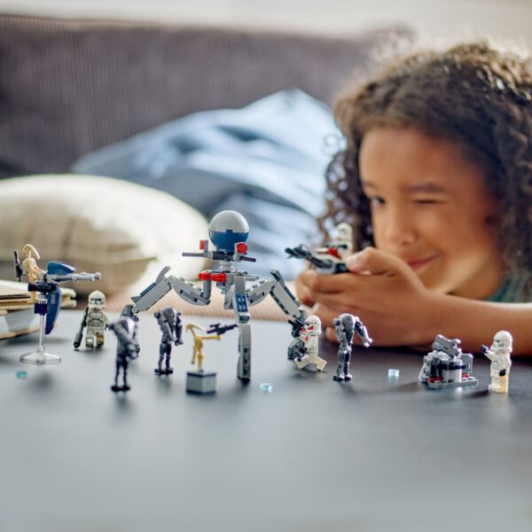 Lego Star Wars 75372 Clone Trooper Battle Droid - Afbeelding 4