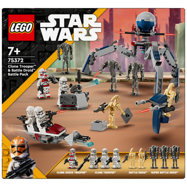 Lego Star Wars 75372 Clone Trooper Battle Droid - Afbeelding 5