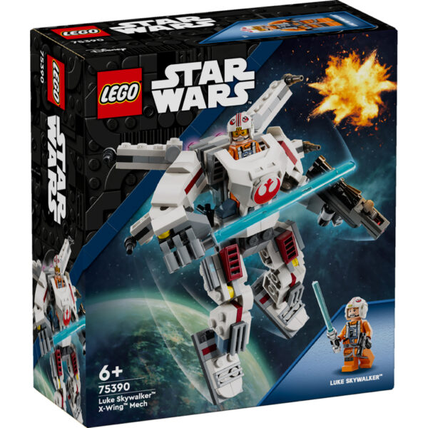 Lego 75390 Star Wars Luke Skywalker X-Wing Mecha - Afbeelding 7