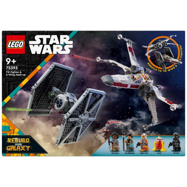 Lego Star Wars 75393 TIE Fighter en X-Wing - Afbeelding 6