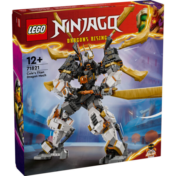 Lego 71821 Ninjago Cole's Reusachtige Drakenmecha - Afbeelding 7