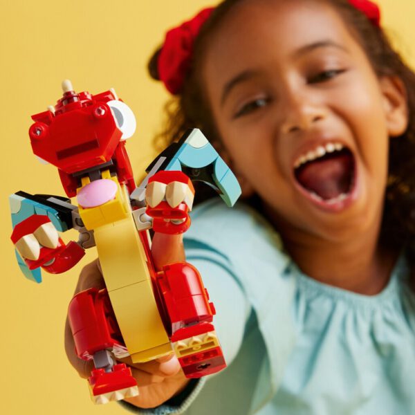 Lego Creator 31145 3in1 Red Dragon - Afbeelding 4