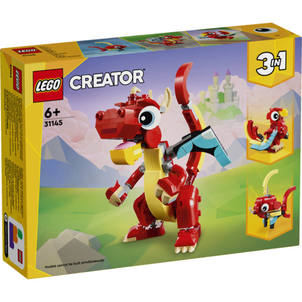Lego Creator 31145 3in1 Red Dragon - Afbeelding 6
