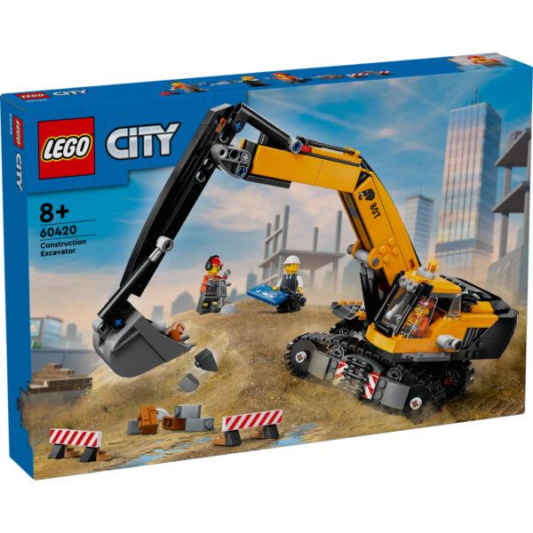 Lego 60420 City Great Vehicles Gele Graafmachine - Afbeelding 7