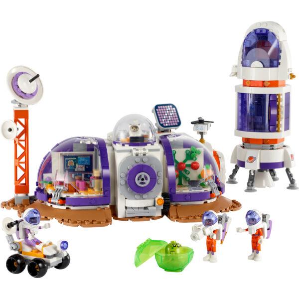 Lego Friends 42605 Ruimtebasis op Mars + Raket - Afbeelding 2