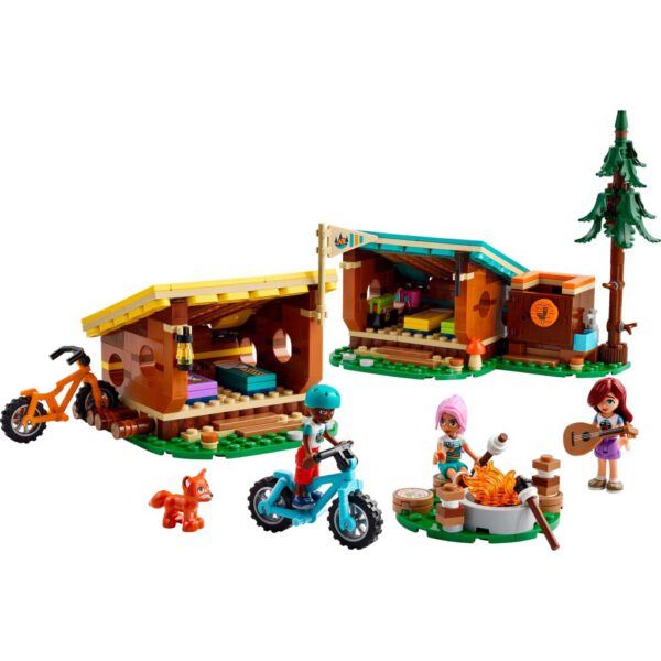 Lego 42624 Friends Avonturenkamp Knusse Boshutten - Afbeelding 2