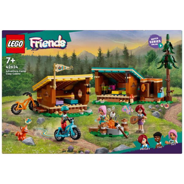 Lego 42624 Friends Avonturenkamp Knusse Boshutten - Afbeelding 6