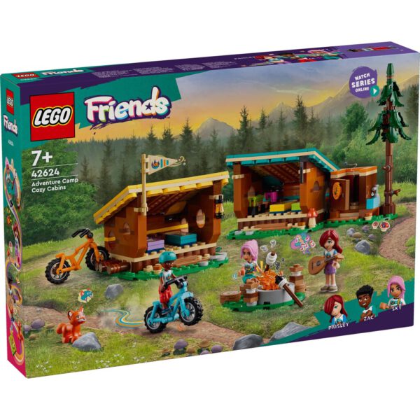 Lego 42624 Friends Avonturenkamp Knusse Boshutten - Afbeelding 7
