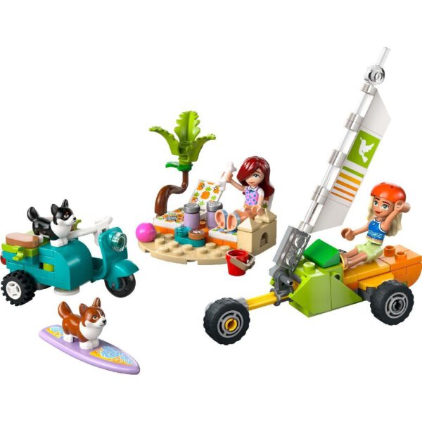 Lego Friends 42641 Surf- en Scooterplezier met de Honden - Afbeelding 2