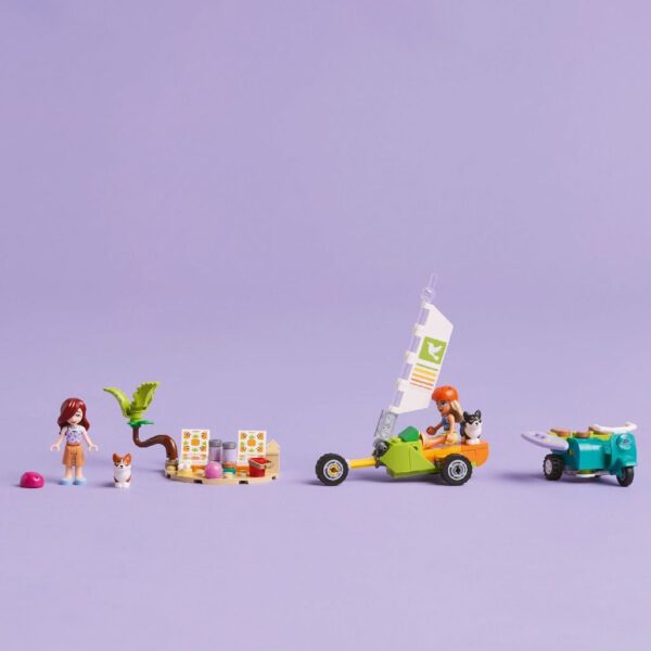 Lego Friends 42641 Surf- en Scooterplezier met de Honden - Afbeelding 3