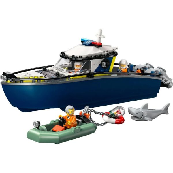Lego City 60456 Achtervolging met Politieboot - Afbeelding 2