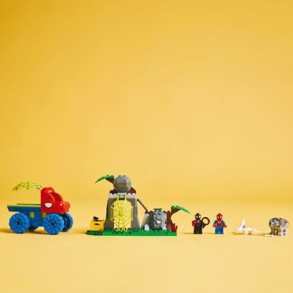 Lego Spidey and Friends 11199 Spidey Reddingsmissie met Dinotruck - Afbeelding 3